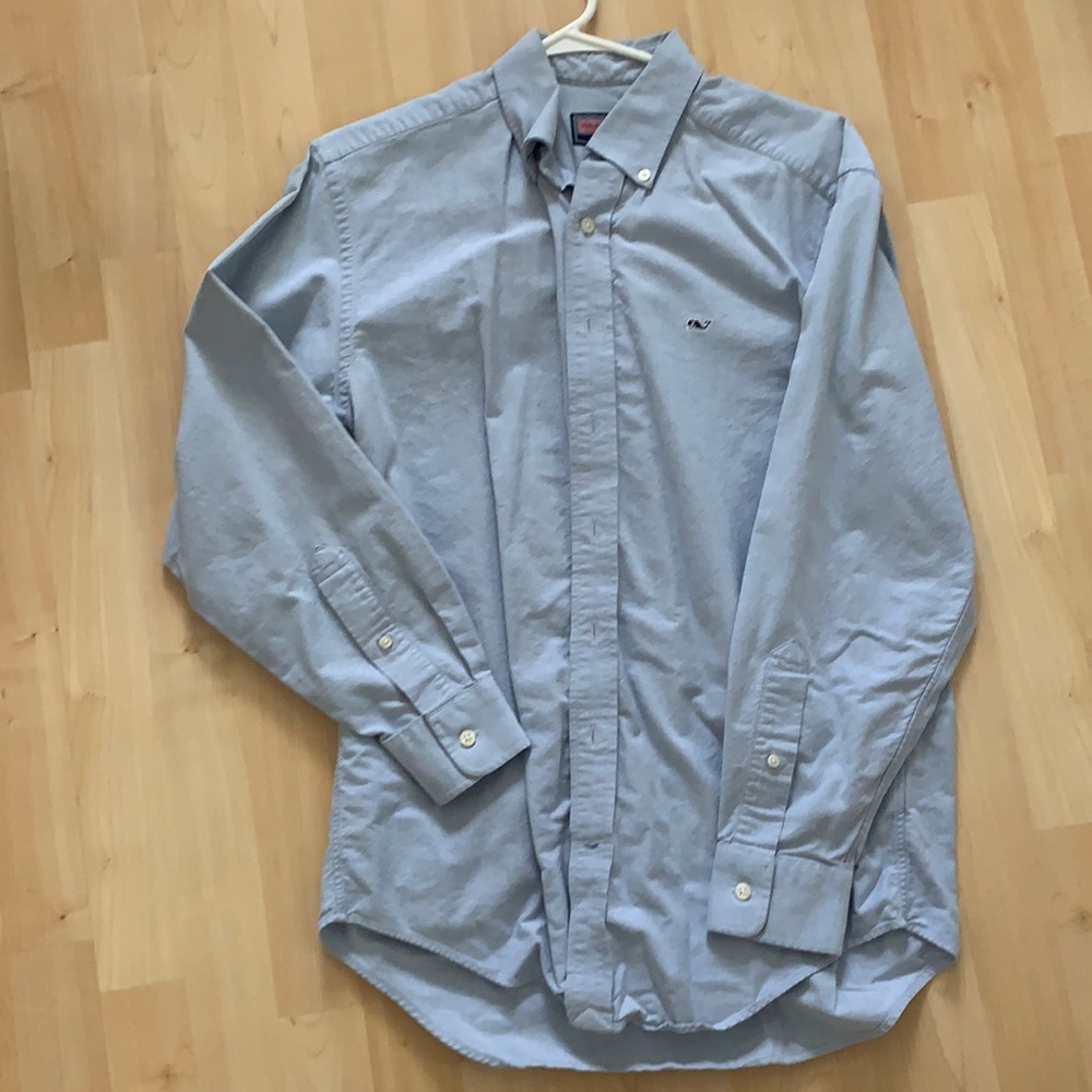Vineyard Vines Blue Oxford Cloth Button Down
